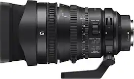 Sony - FE PZ 28-135mm f/4 G OSS Power Zoom Lens for Full-Frame, APS-C and Super 35 E-Mount Cameras - Black