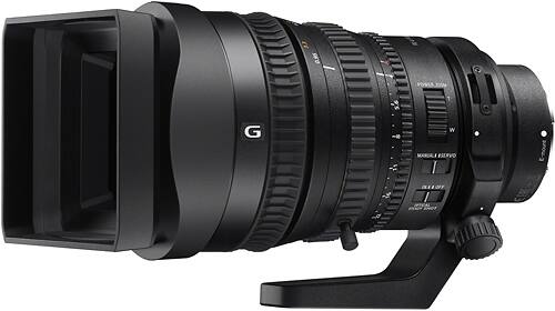 Alt View 11. Sony - FE PZ 28-135mm f/4 G OSS Power Zoom Lens for Full-Frame, APS-C and Super 35 E-Mount Cameras - Black.