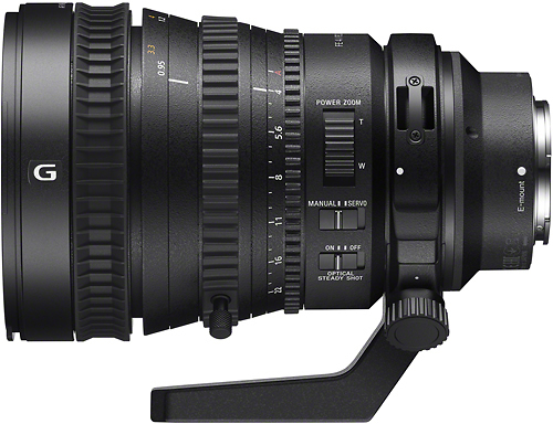 Sony FE PZ 28-135mm f/4 G OSS Power Zoom Lens for Full-Frame 