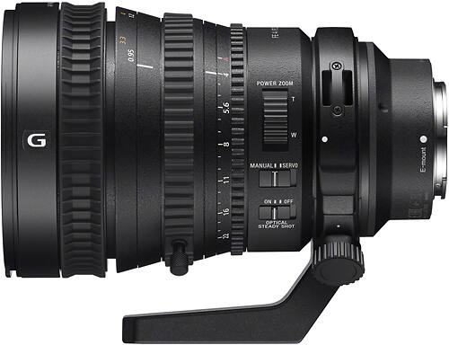 Sony FE PZ 28-135mm f/4 G OSS Power Zoom Lens for Full-Frame, APS