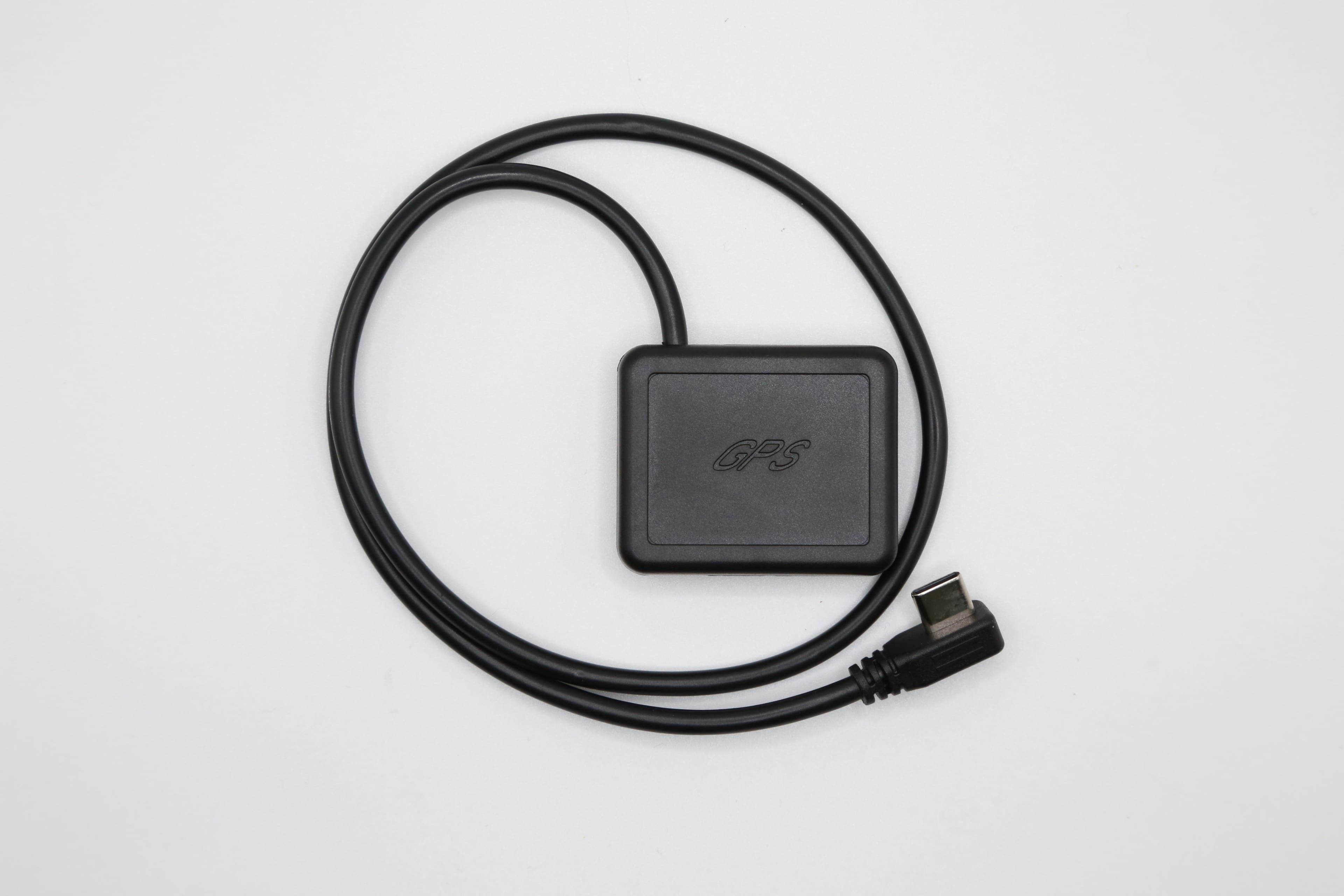 Rexing - Type-C GPS Logger Attachment Add-On – Compatible with Type-C Charger, Smart Hardwire Kit & IHWK-360 – Adds GPS - Black