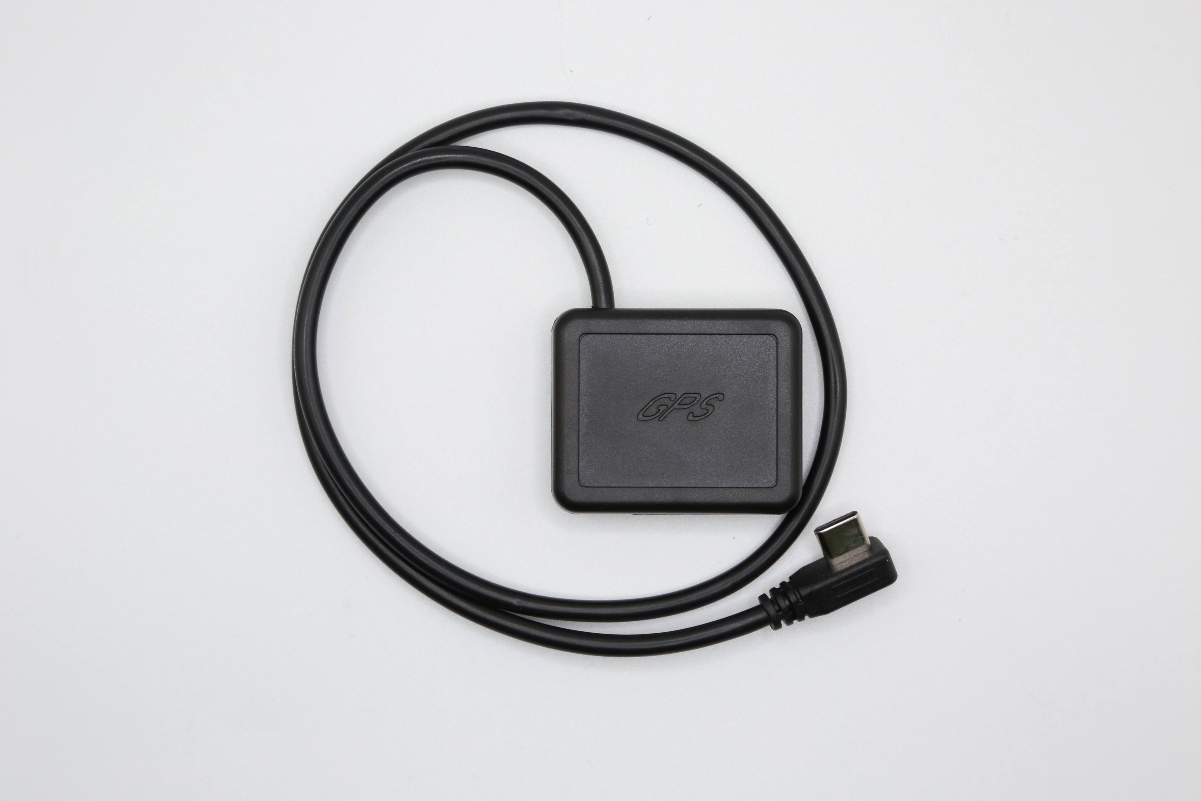 Front. Rexing - Rexing Type-C GPS Logger Attachment Add-On – Compatible with Type-C Charger, Smart Hardwire Kit & IHWK-360 – Adds GPS - Black.