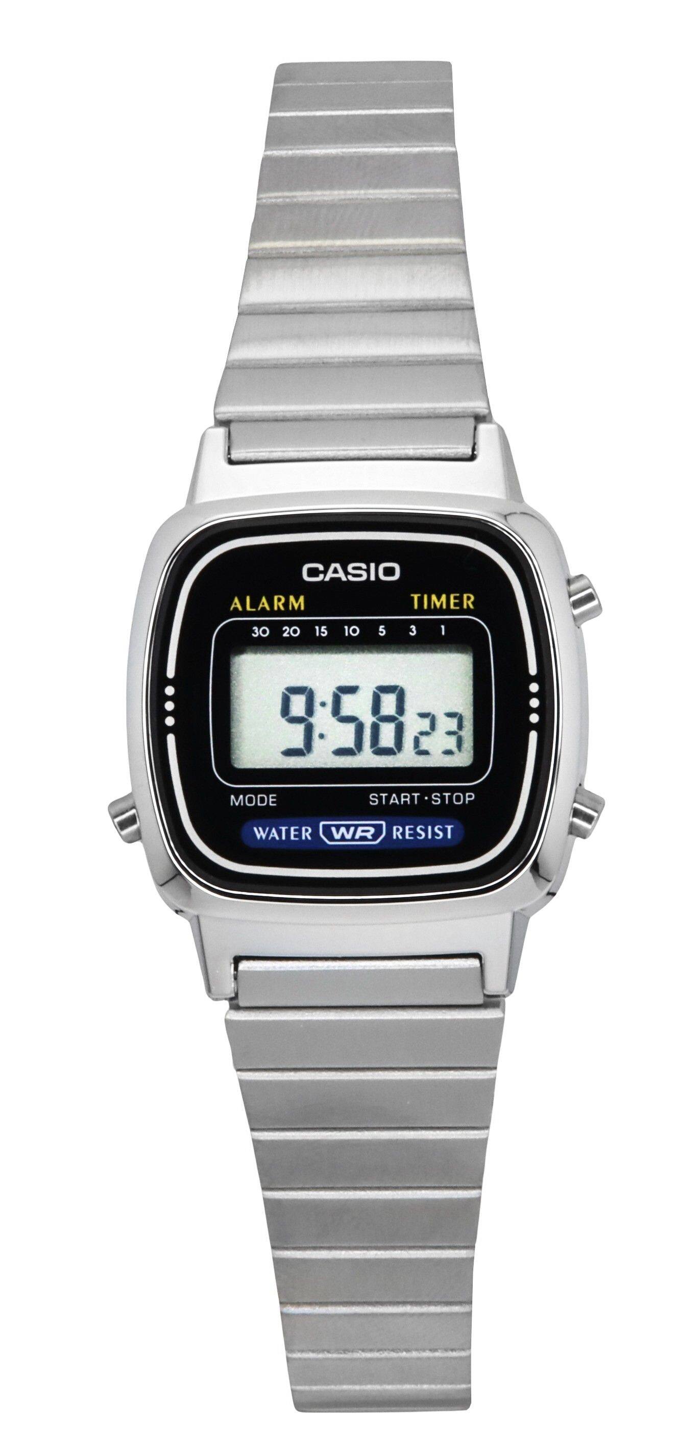 CASIO  
ALARM TIMER  
30 20 15 10 5 3 1  
9:58 23  
MODE START STOP  
WATER WR RESIST