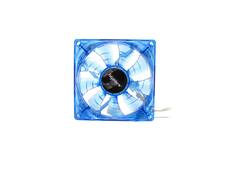 Front. Bluegears - b-PWM 90mm Blue, Speed range 500-4000 RPM, Airflow at 88 CFM, 2 ball bearing, 4 pins PWM fan - Blue.