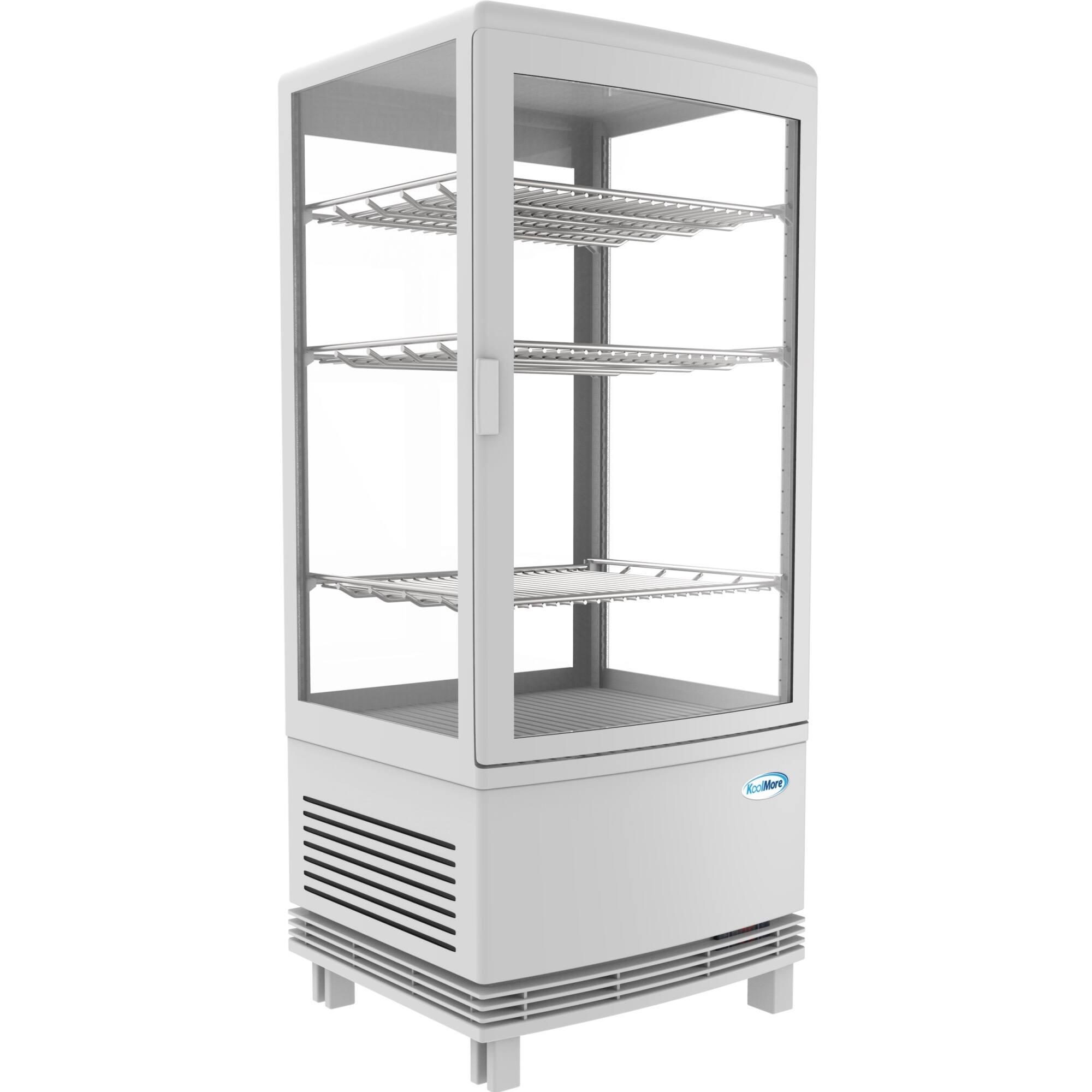Back. Koolmore - 17 in. White Countertop Display Refrigerator - 3 Cu Ft. CDCU-3C-WH - White.