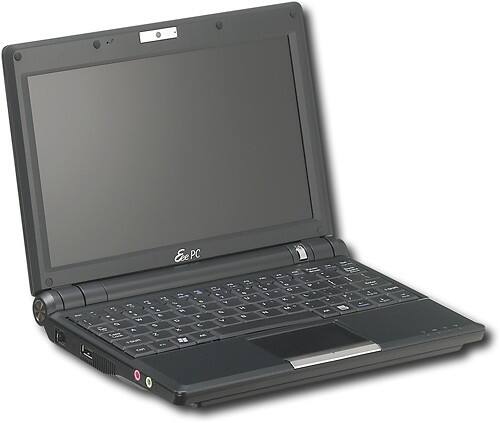 Angle Standard. Asus - Eee PC Netbook with Intel® Celeron® Processor - Black.