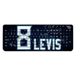 Keyscaper - Will Levis Tennessee Titans Wireless Keyboard - Black