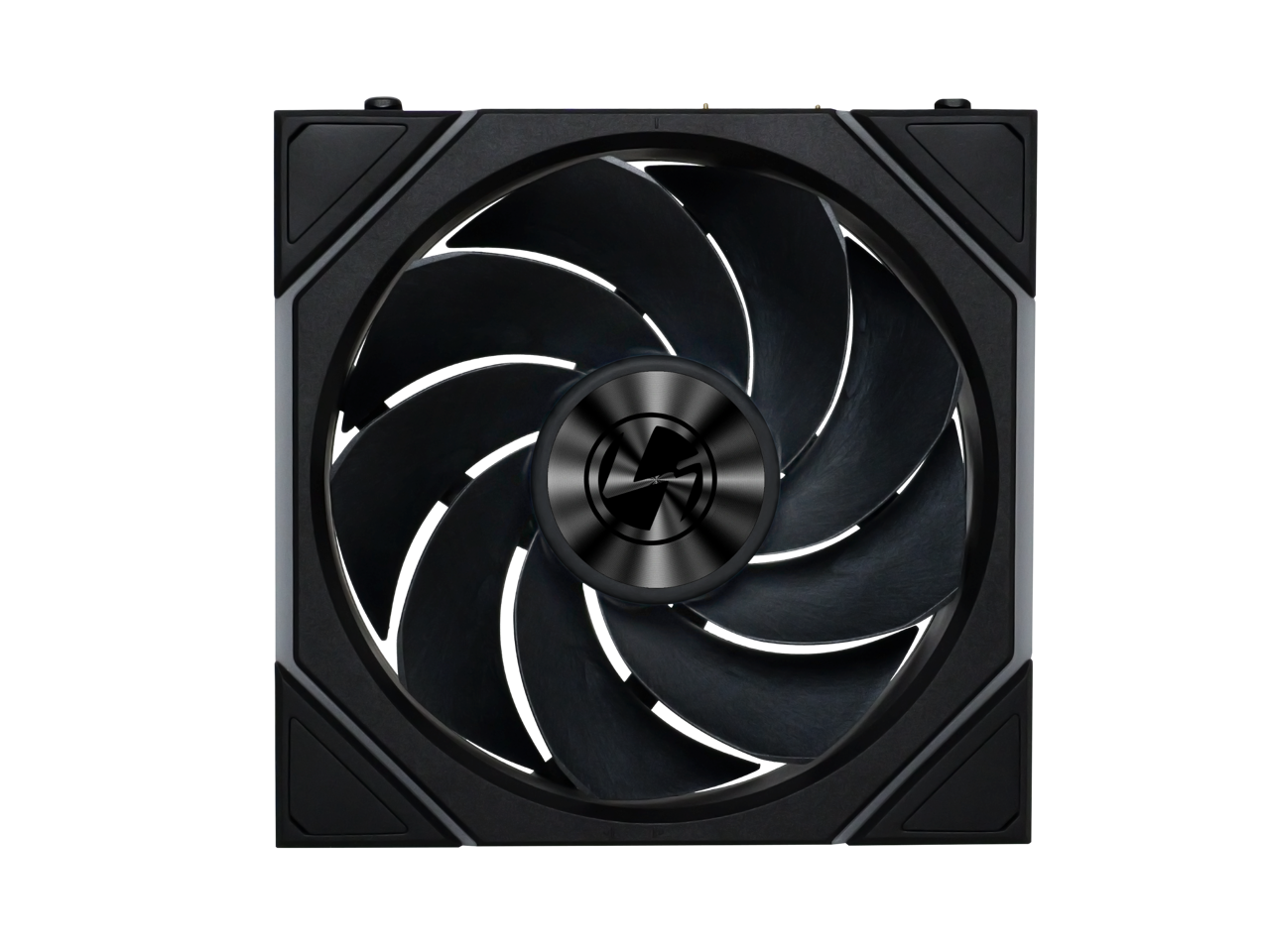 Alt View 6. Lian Li - Lian Li UNI Fan TL 120 Wireless - Single Pack - Reverse Blade - 2.4 GHz Control - Infinity Mirror - Black (12RTL1W1B) - Black.