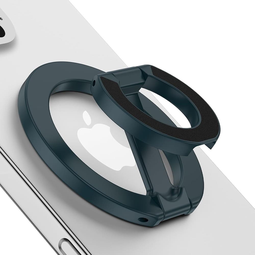 PARKER SLATER - Magnetic Phone Holder Stand Grip for MagSafe Samsung S25/S24 Series (Black) - Blue