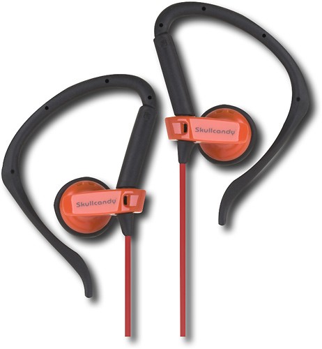 Árbol de tochi Pelearse Triatleta Best Buy: Skullcandy Chops Hanger Ear Bud Headphones Black/Red S4CHBB-BR