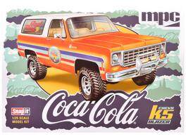 Skill 1 Model Kit Chevrolet K5 Blazer "Coca-Cola" 1/25 Scale Model by MPC - Multicolor