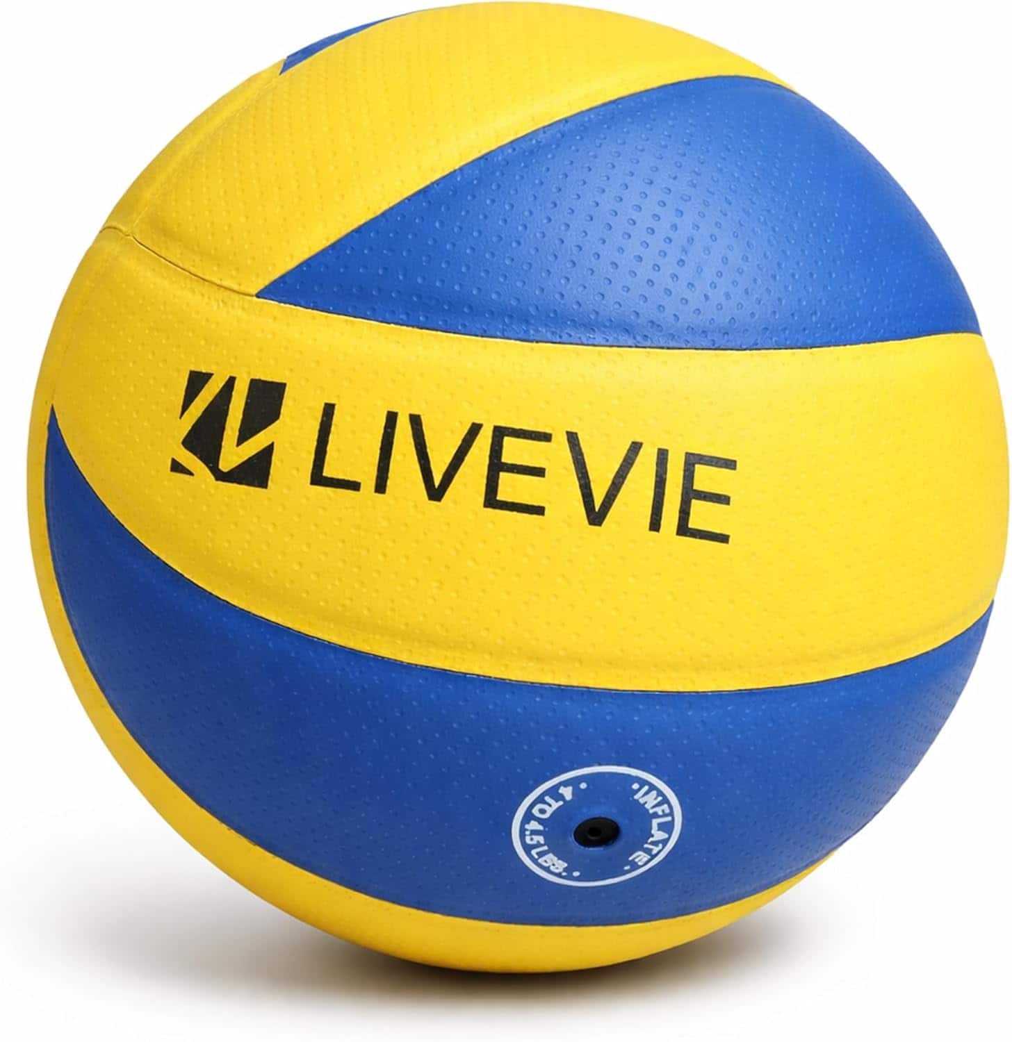 LIVEVIE - Professional Soft Touch Volleyball- Size 5 - Yellow/Blue price history on PriceWatchPro