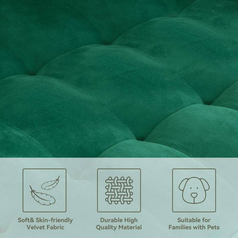 Soft & Skin-friendly Velvet Fabric, Durable High Quality Material, Suitable for Families with Pets