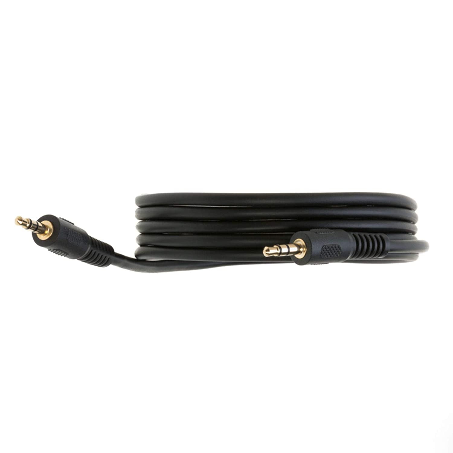 Back. Cables Direct Online - 3.5mm Aux Cable 12FT Male to Male Stereo Audio Cord for Car Home Stereo Headphones iPhone iPad Echo Speakers Universal - Black.