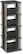 Alt View Standard 1. Init™ - 200 CD/136 DVD Media Storage Cabinet - Espresso.