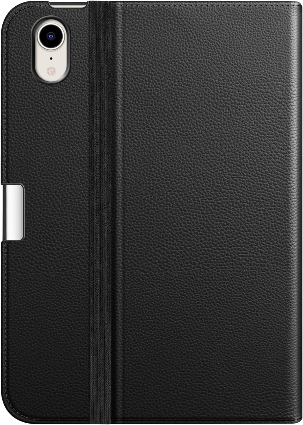Alt View 5. Fintie - Folio Case for iPad mini 7th Generation (A17 Pro) / mini 6 8.3" Multiple Viewing Angles Stand Cover w/ Pocket - Black.