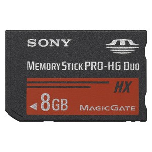 Best Buy: Sony 8 GB Memory Stick PRO-HG Duo 1 Card MSHX8G