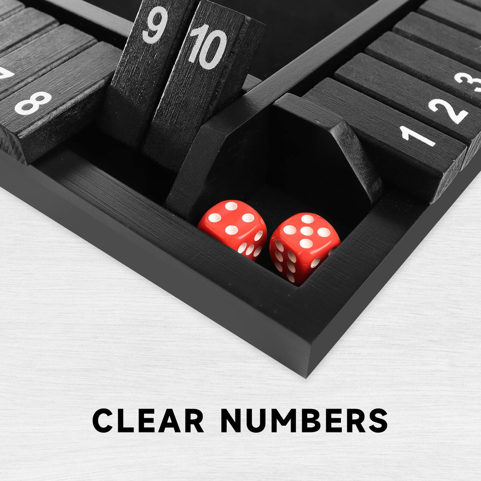 A 1 2 3 8 9 10 CLEAR NUMBERS