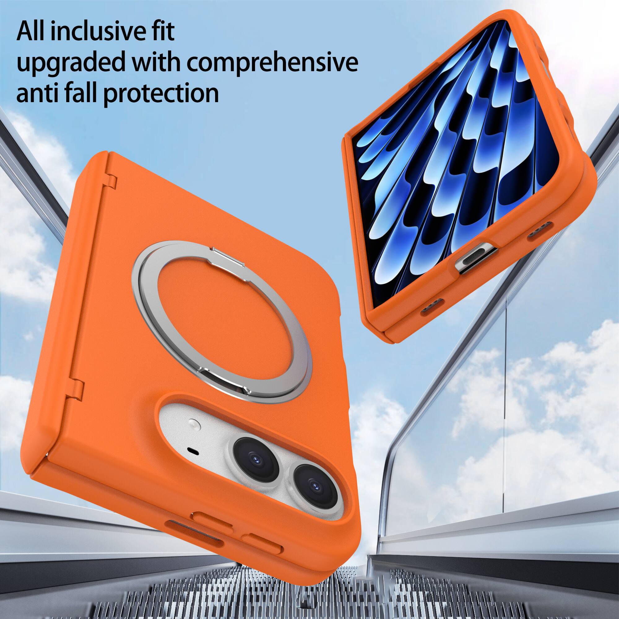 All inclusive fit upgraded with comprehensive anti fall protection