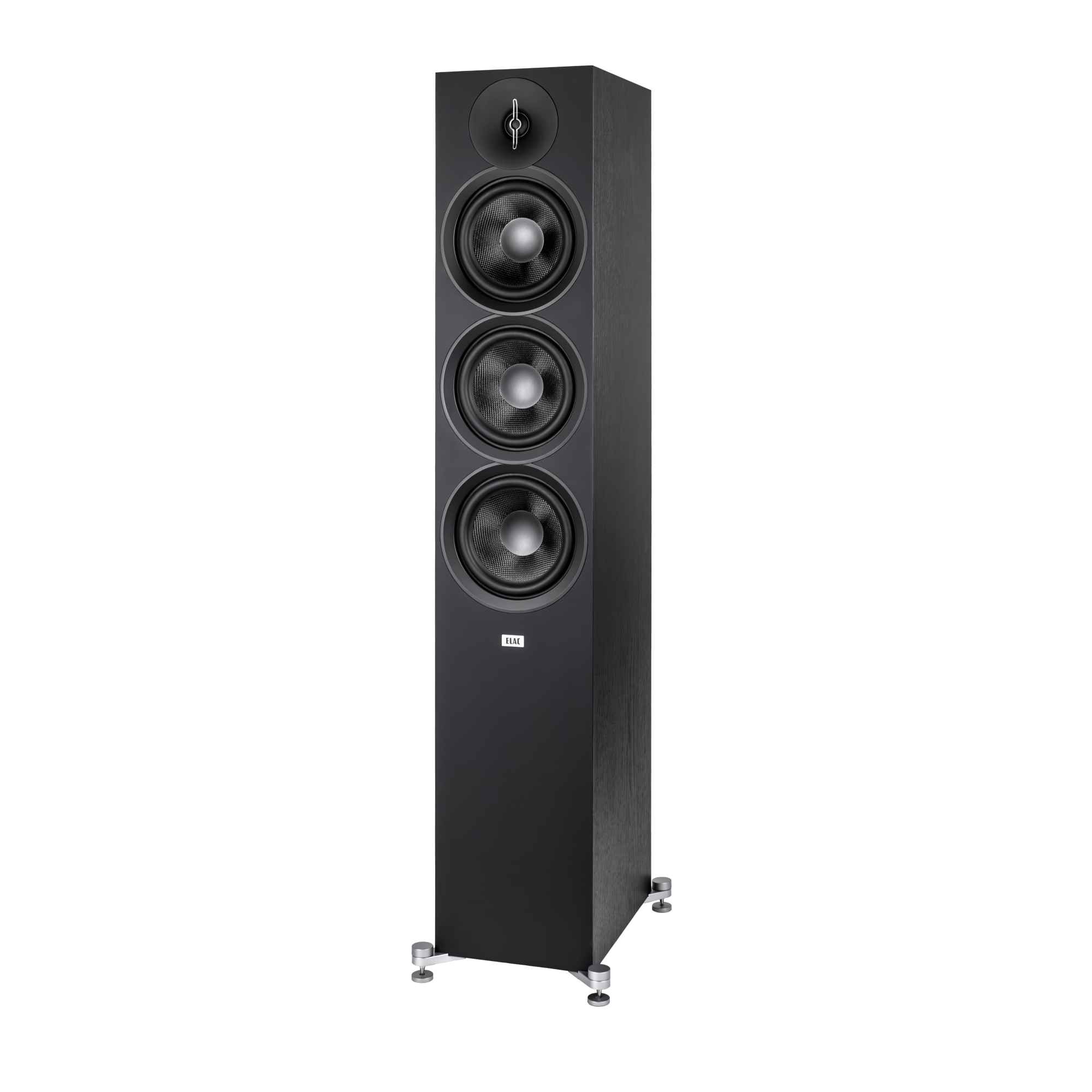 Alt View 2. ELAC - ELAC Debut 3.0 - 6.5" Floor Speaker (Black) DF63-BK - Black.