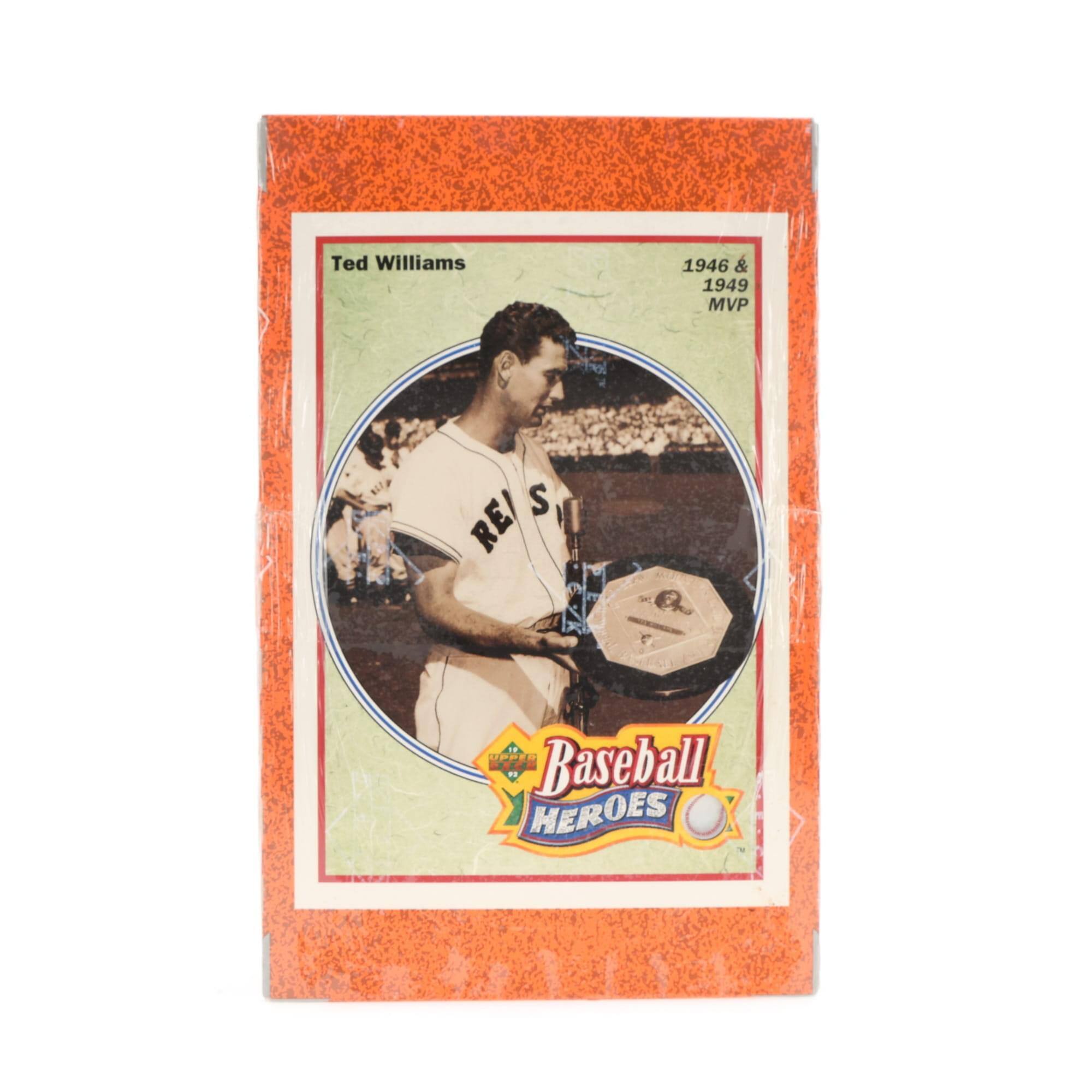 Ted Williams  
1946 & 1949 MVP  
Baseball Heroes