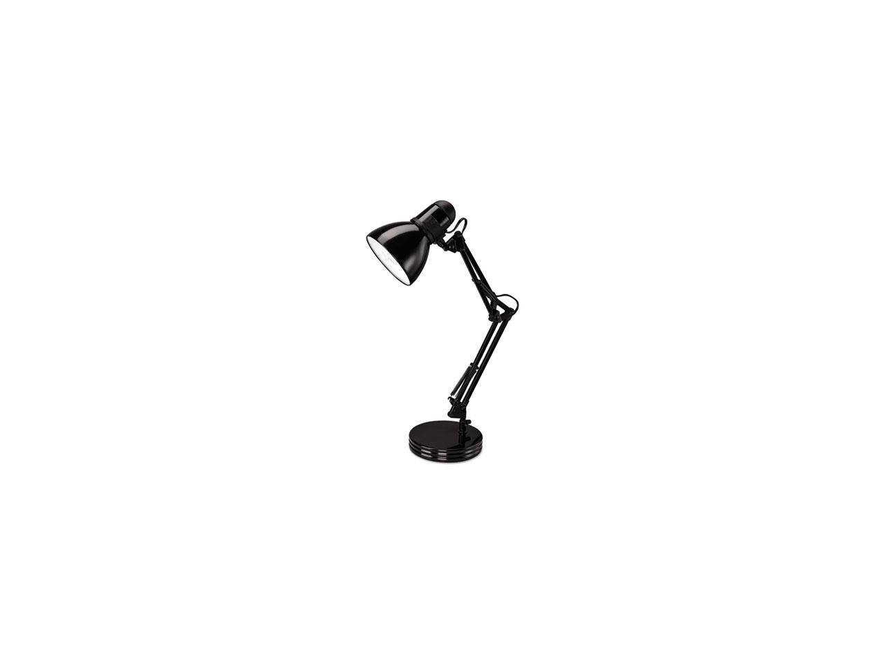 Alt View 10. Alera - Architect Desk Lamp, Adjustable Arm, 22"H, Black.