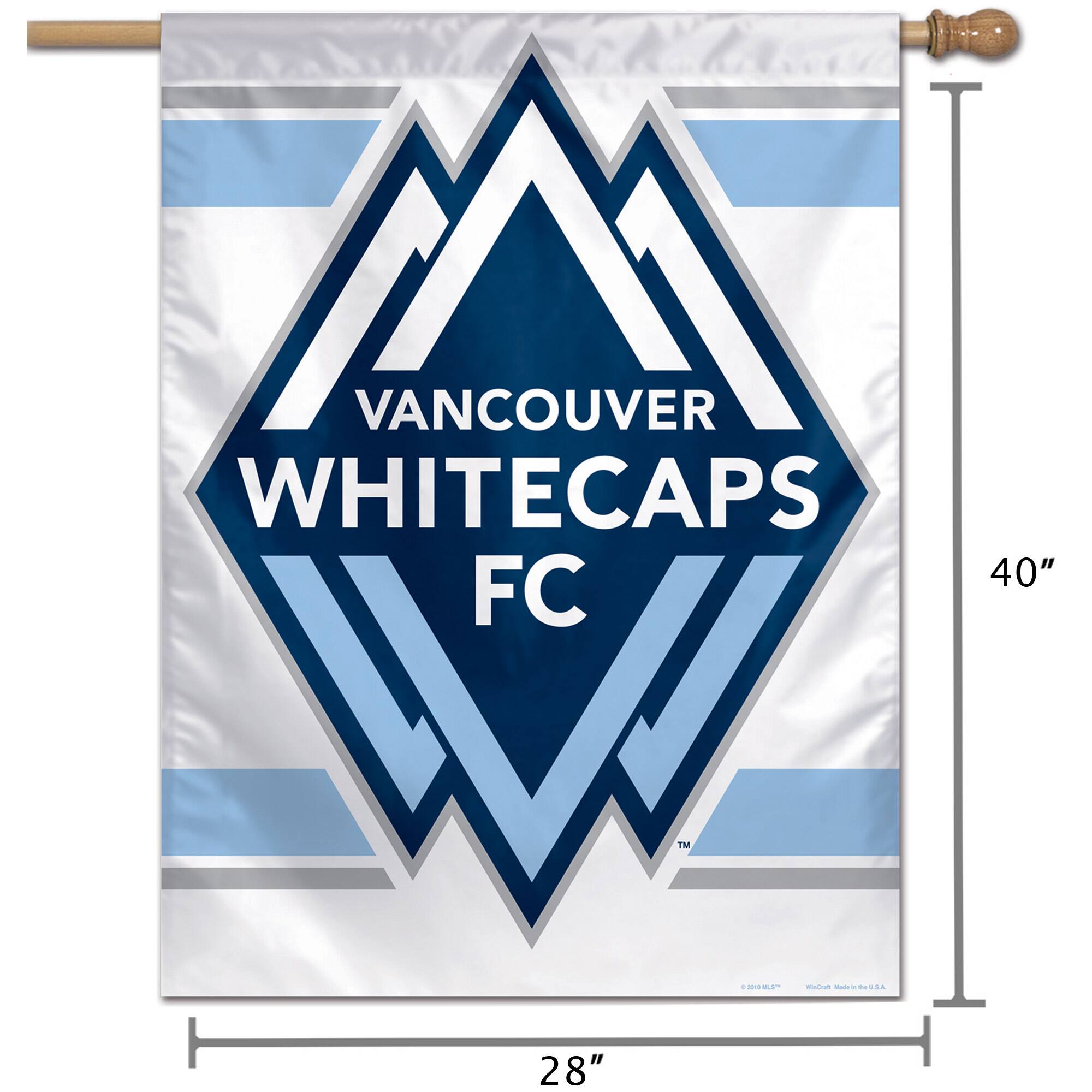 VANCOUVER WHITECAPS FC  
40" x 28"