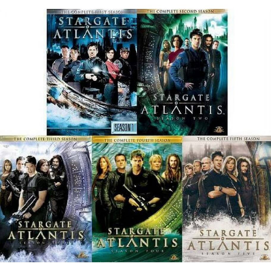 Front. Stargate Atlantis: Seasons 1-5 DVD.