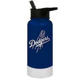 Great American Products - Los Angeles Dodgers 32oz. Logo Thirst Hydration Water Bottle - Multicolor
