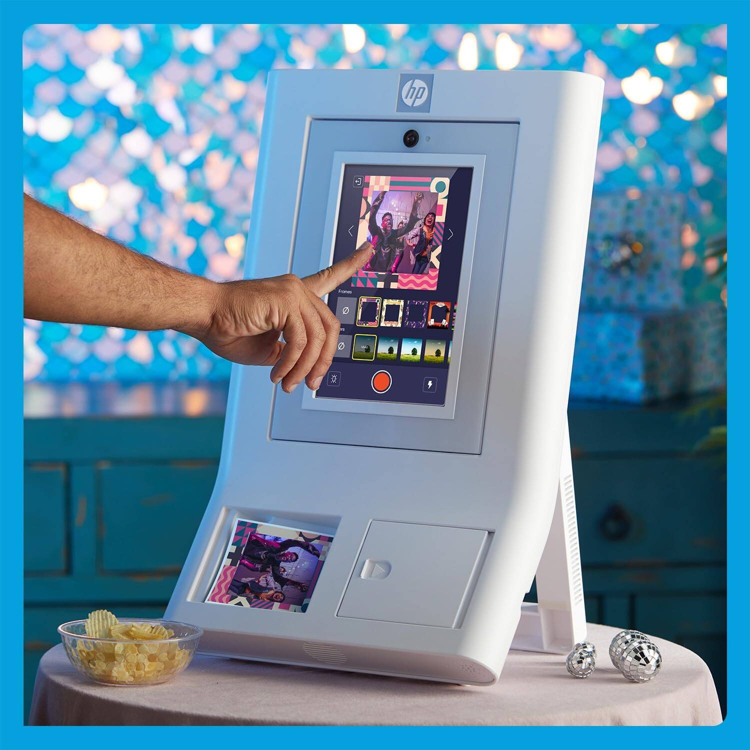 Alt View 1. HP - Sprocket Photobooth Screen Protector - 9H High-Transparency, Scratch-Resistant Screen Protector.