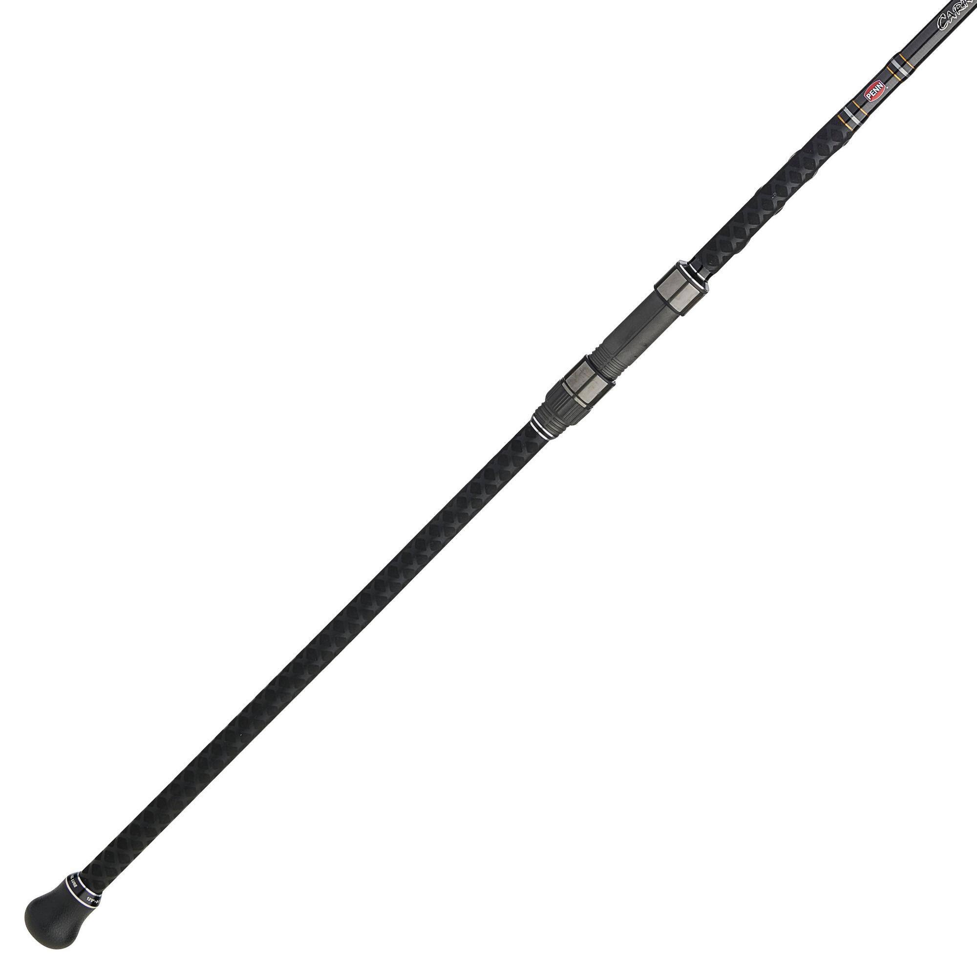 Alt View 8. PENN - Penn Carnage III Surf Conventional Spinning Fishing Rod 12’, up to 12 Lbs, Black - Black.