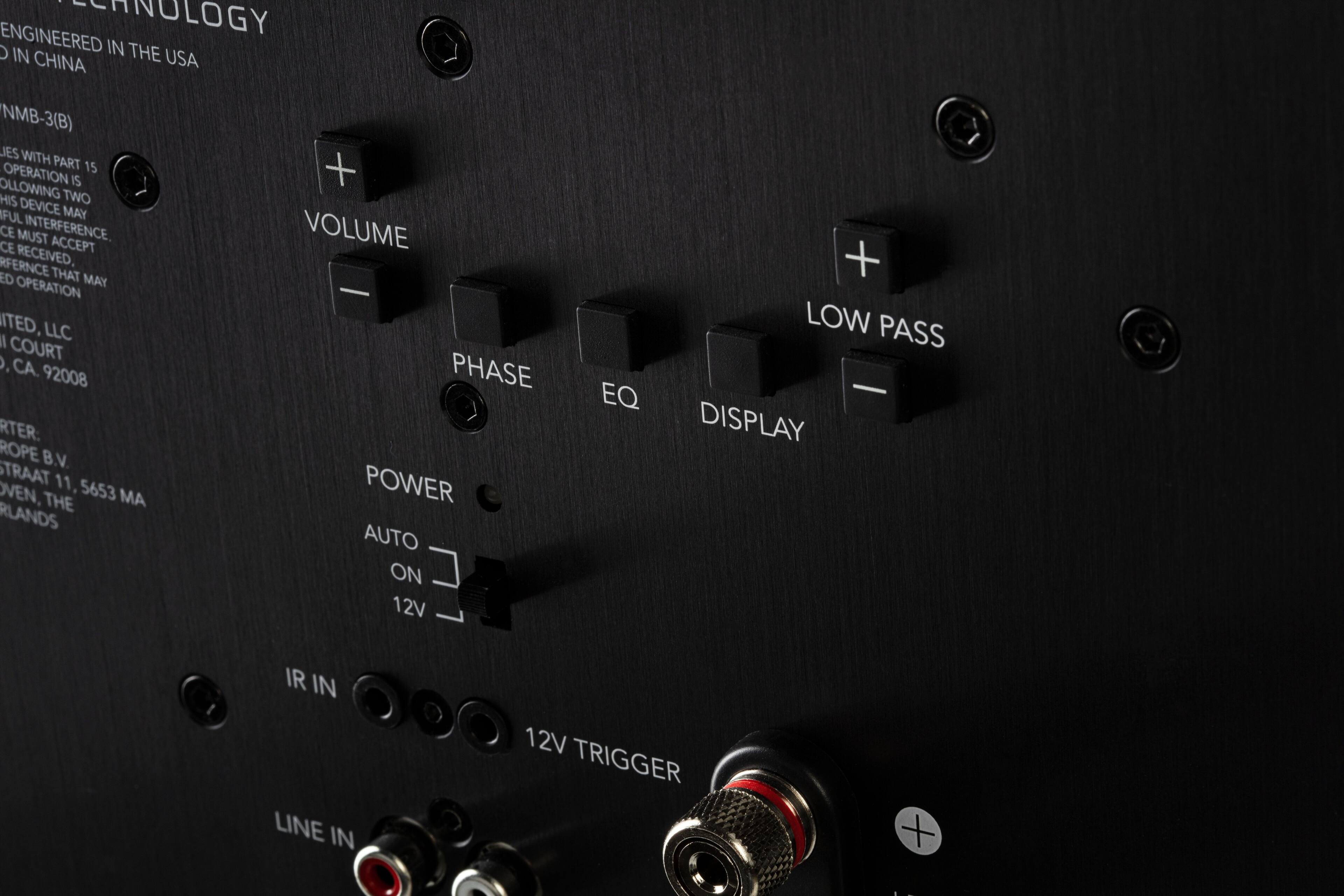 Alt View 13. Definitive Technology - Descend 12" Sub 3XR Architecture 1500W Peak Class H Amplifier (2) 12" Bass Radiators - Black.