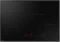 Samsung - 30" Induction Cooktop with Anti-Scratch Matte Glass and Sync Burners - Black