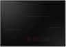 Samsung - 30" Induction Cooktop with Anti-Scratch Matte Glass and Sync Burners - Black
