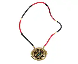 Marvel Doctor Strange Eye of Agamotto 1:1 Scale Light-Up Prop Replica Necklace