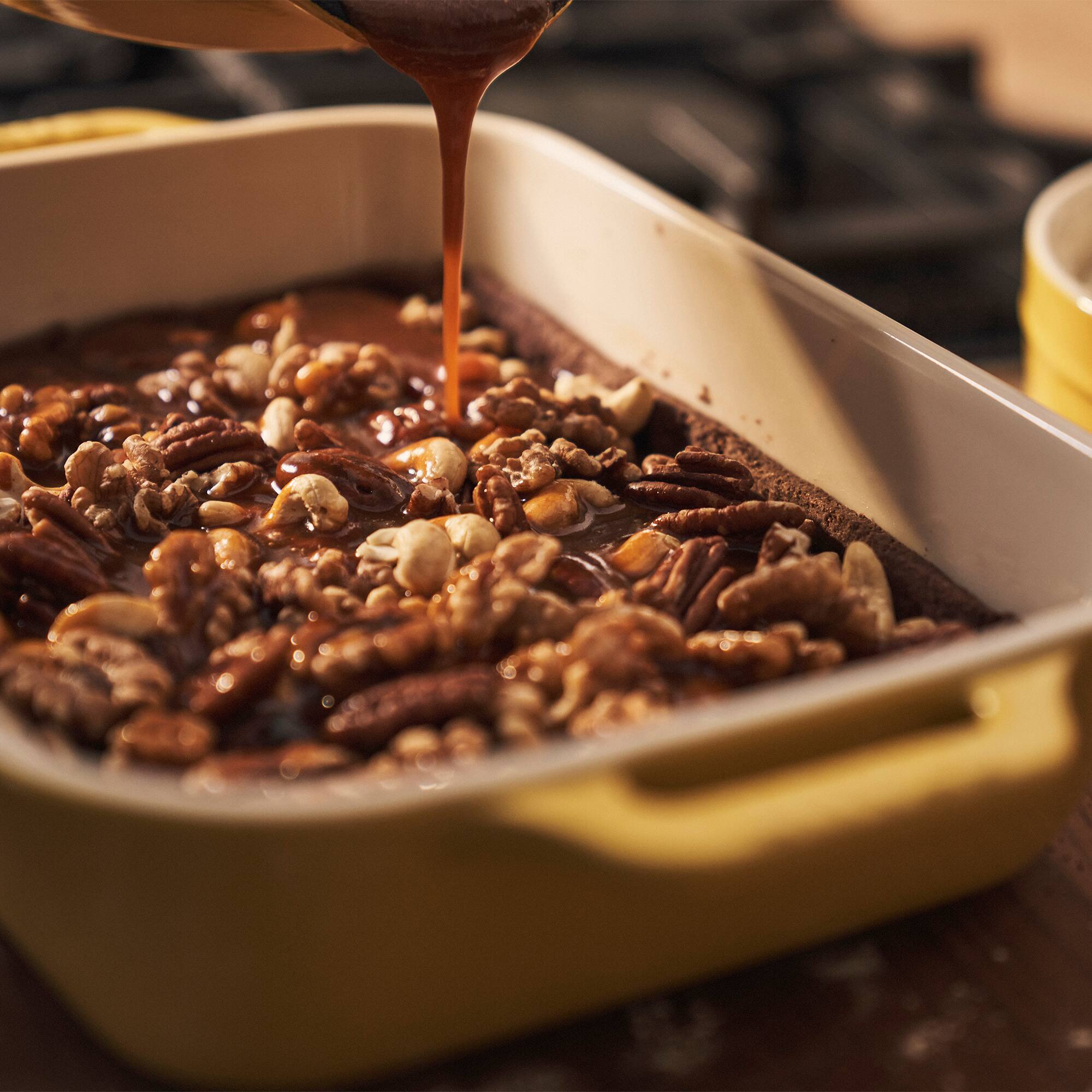Alt View 5. Staub - Staub Ceramic 3-pc Rectangular Baking Dish Set - Citron - Citron.