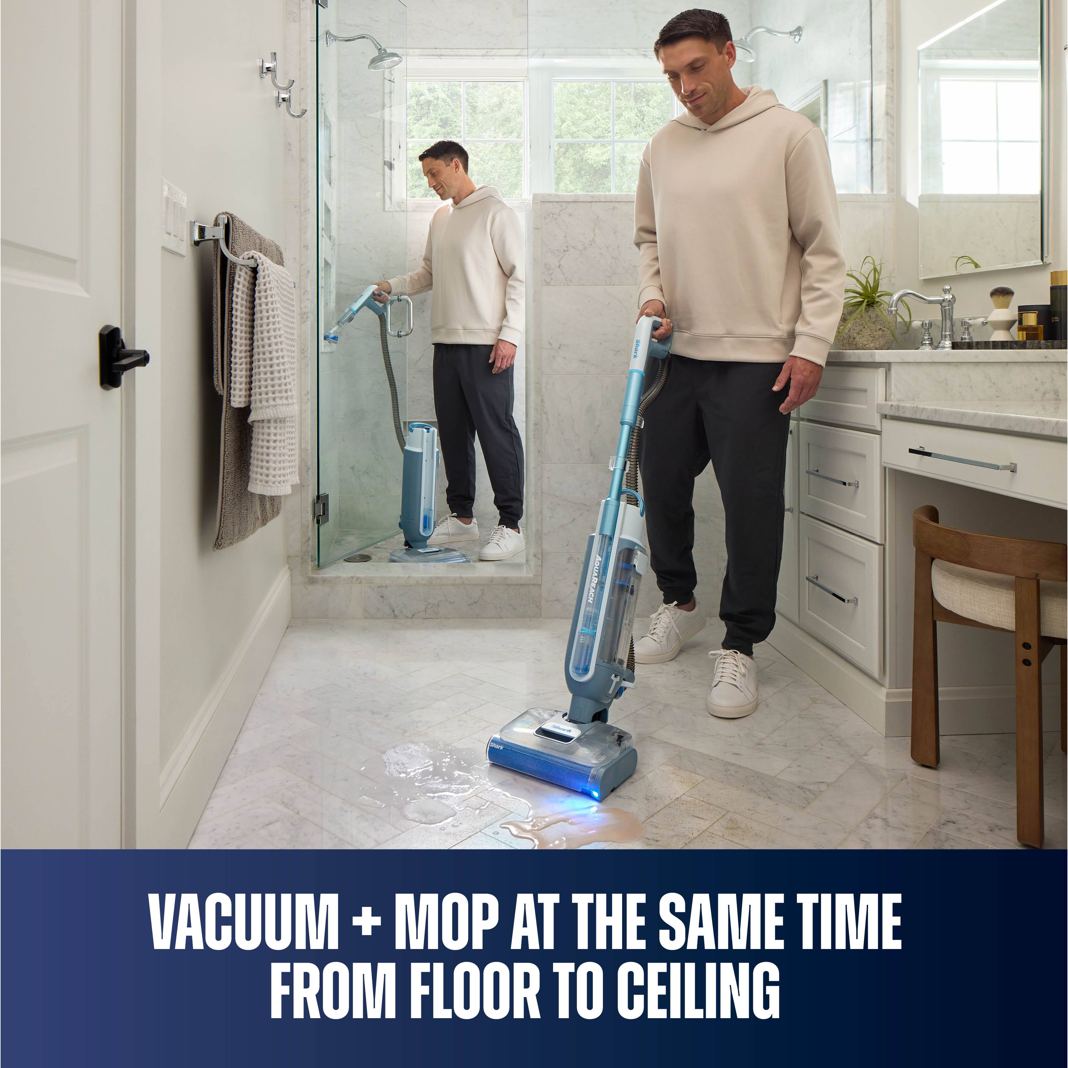 VACUUM + MOP AT THE SAME TIME FROM FLOOR TO CEILING