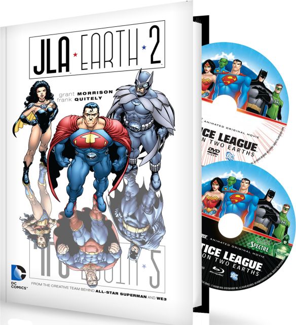  Justice League: Crisis on Two Earths [With Justice League Adventures Earth2 Book] [Blu-ray] [2010]