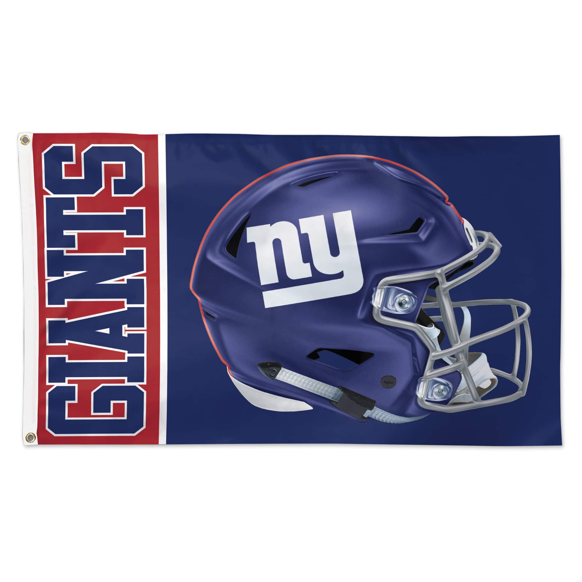 WinCraft - New York Giants 3' x 5' Helmet Deluxe Single-Sided Flag - Multicolor