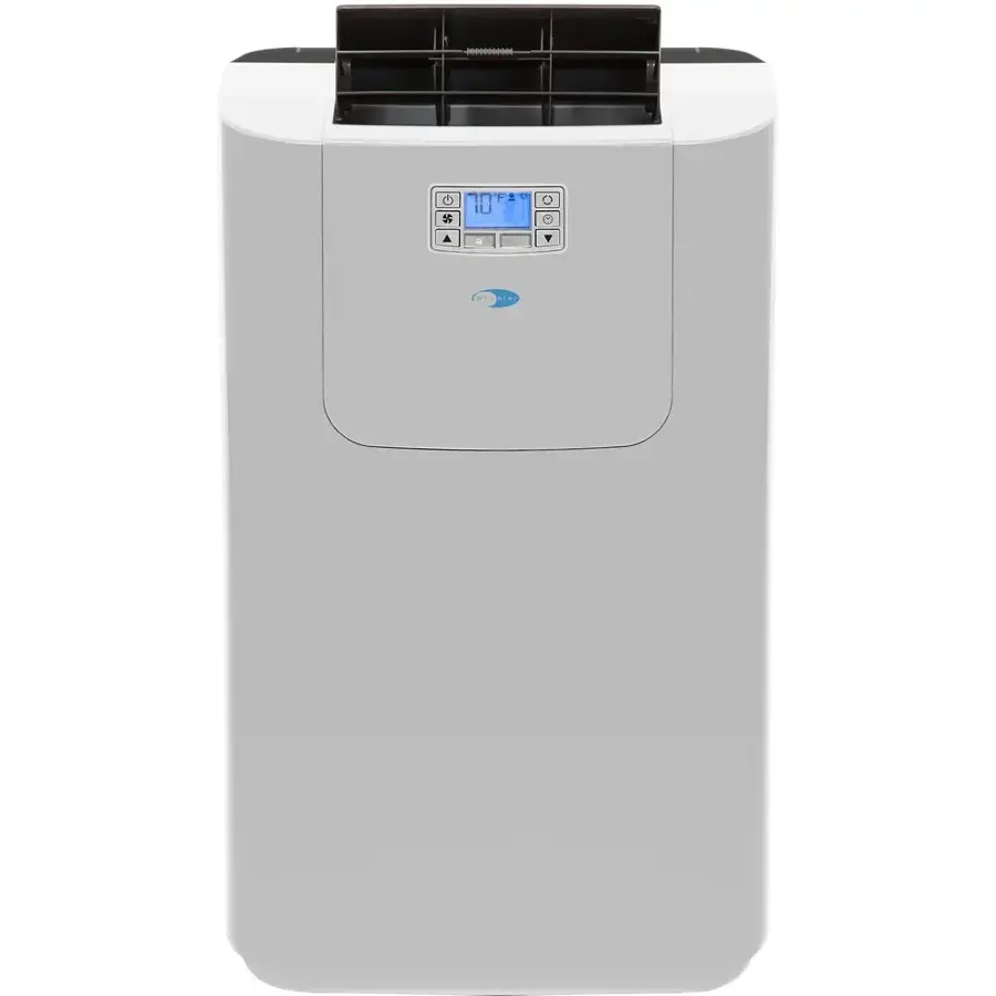 Alt View 16. Whynter - 400 Sq. Ft. Portable Air Conditioner - Silver.