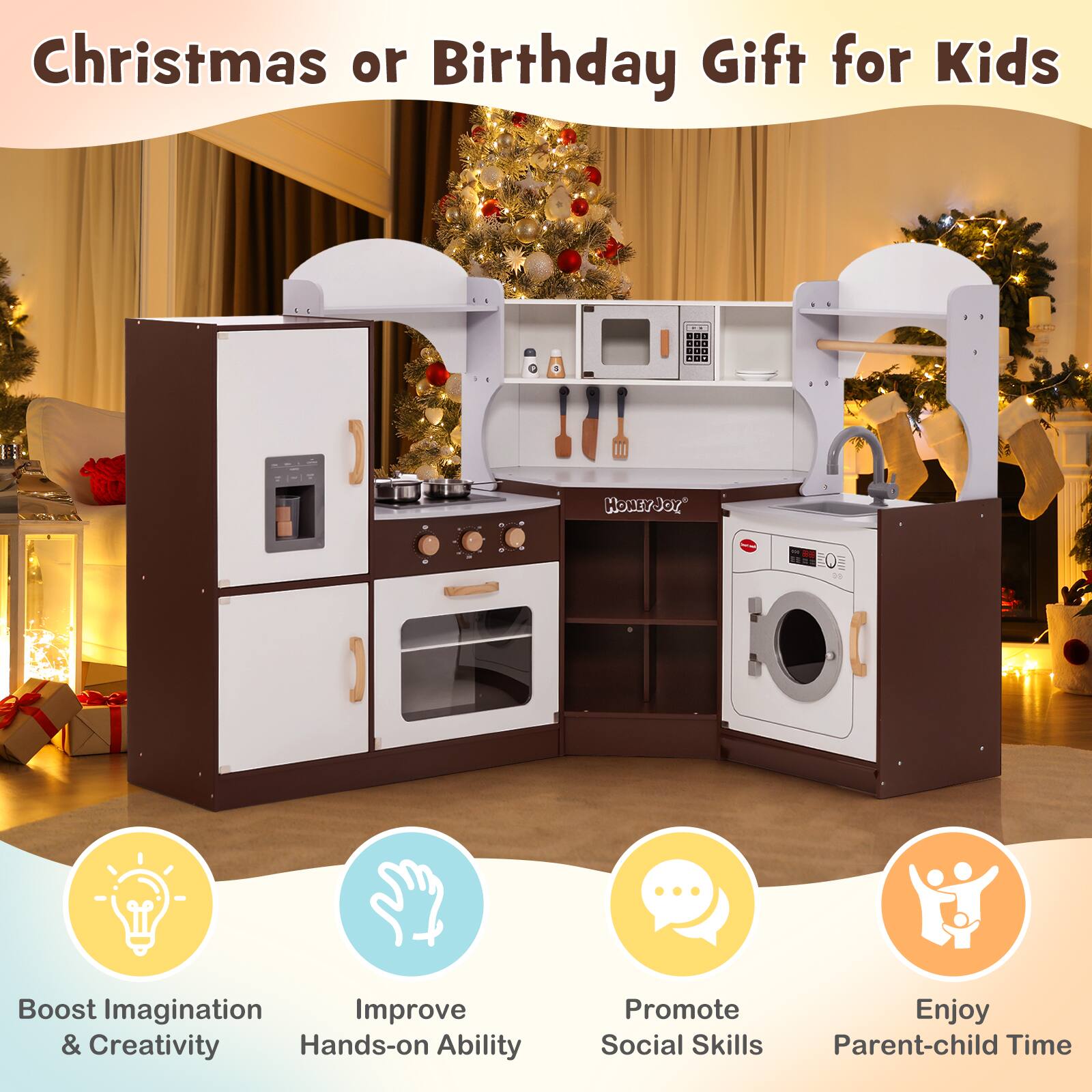 Christmas or Birthday Gift for Kids

Boost Imagination & Creativity
Improve Hands-on Ability
Promote Social Skills
Enjoy Parent-child Time