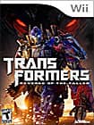 Front Detail. Transformers: Revenge of the Fallen - Nintendo Wii.