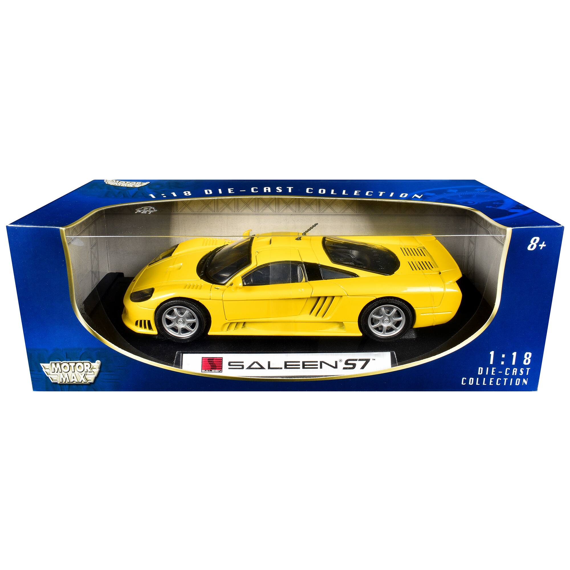 MOTORS OMEC 1:18 DIE-CAST - COLLECTION  
8+  
WAY MAX  
SALEEN 57 SOLE  
1:18 DIE-CAST COLLECTION