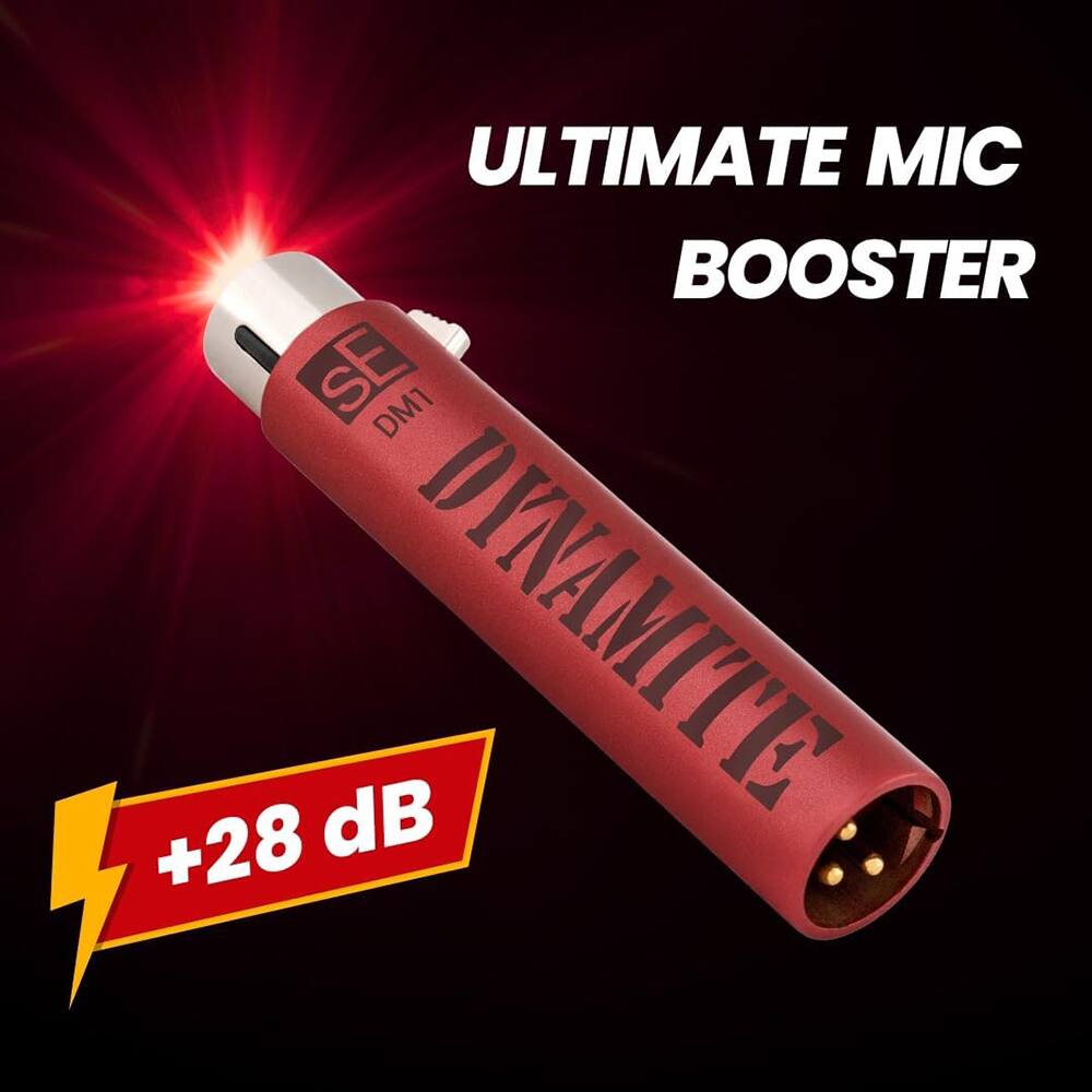 ULTIMATE MIC BOOSTER

DYNAMITE

SE DM1

+28 dB