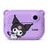 Front. Kidamento - Model P Instant Print Digital Camera for Children - Purple.