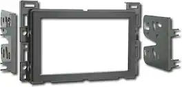 Metra - Dash Kit for Select 2004-2008 Chevrolet Malibu DDIN - Black