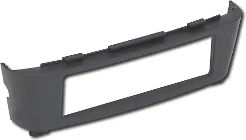 Angle. Metra - Dash Kit for Select 2000-2006 Nissan Sentra DIN - Black.