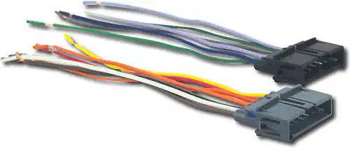 Angle. Metra - Wiring Harness for 1984 - 2005 Chrysler, Plymouth, Dodge and Jeep Vehicles - Multi.