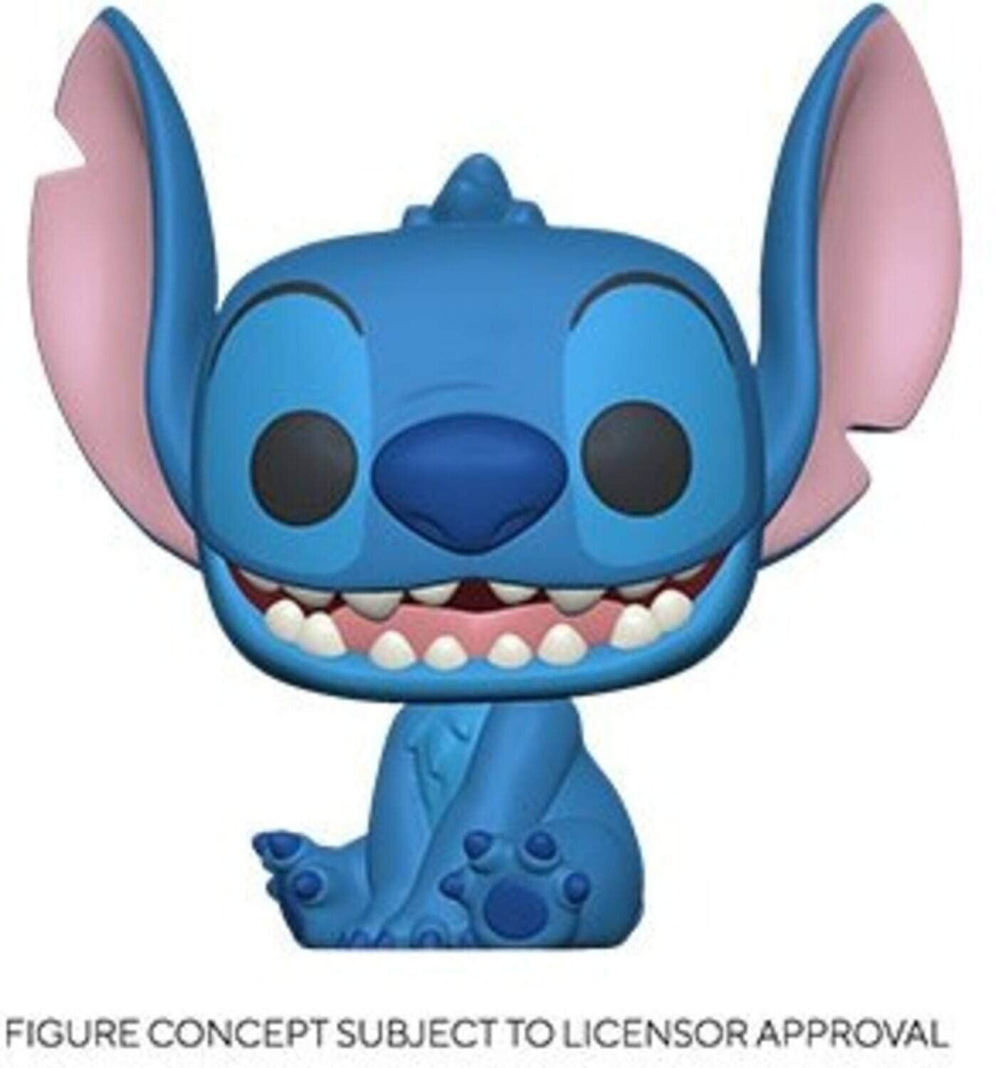 Funko - POP! DISNEY: Lilo & Stitch -Smiling Seated Stitch - Collectibles - Multicolor