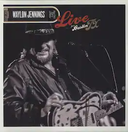 Waylon Jennings - Live from Austin TX - VINYL LP
